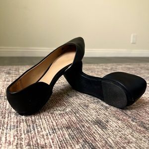 A New Day Black Pointed Flats, 6